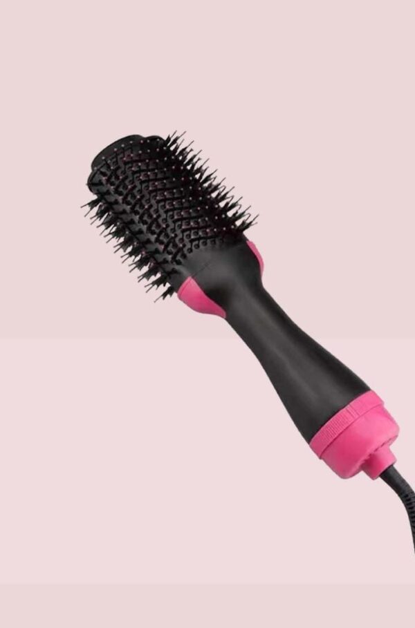 Escova de cabelo 2X1 com função de ultra secagem e escova.