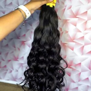 Cabelo Indiano ondulado - 100g. 45cm á 75cm