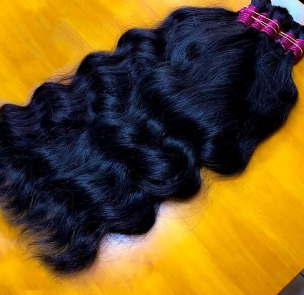 Cabelo Indiano ondulado - 100g. 45cm á 75cm - Image 4