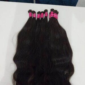 Cabelo Vietnamita ondulado, 55cm á 75cm; 100g