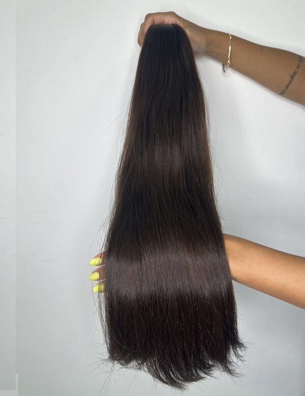 Cabelo Vietnamita Selado. 65cm e 75cm. 100g - Image 4