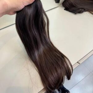 Cabelo humano brasileiro. 55cm á 75cm, 100g